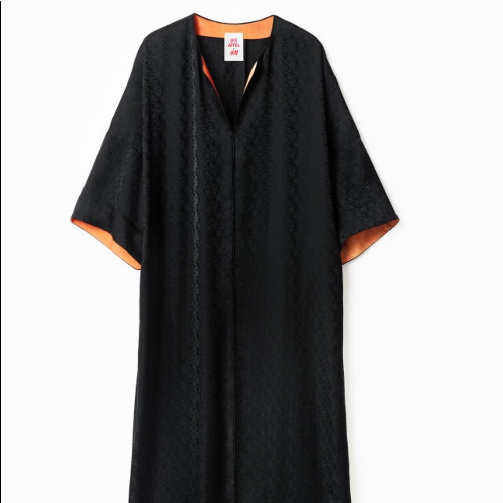 NWT Iris Apfel x H&M Jacquard-Weave Kaftan Large